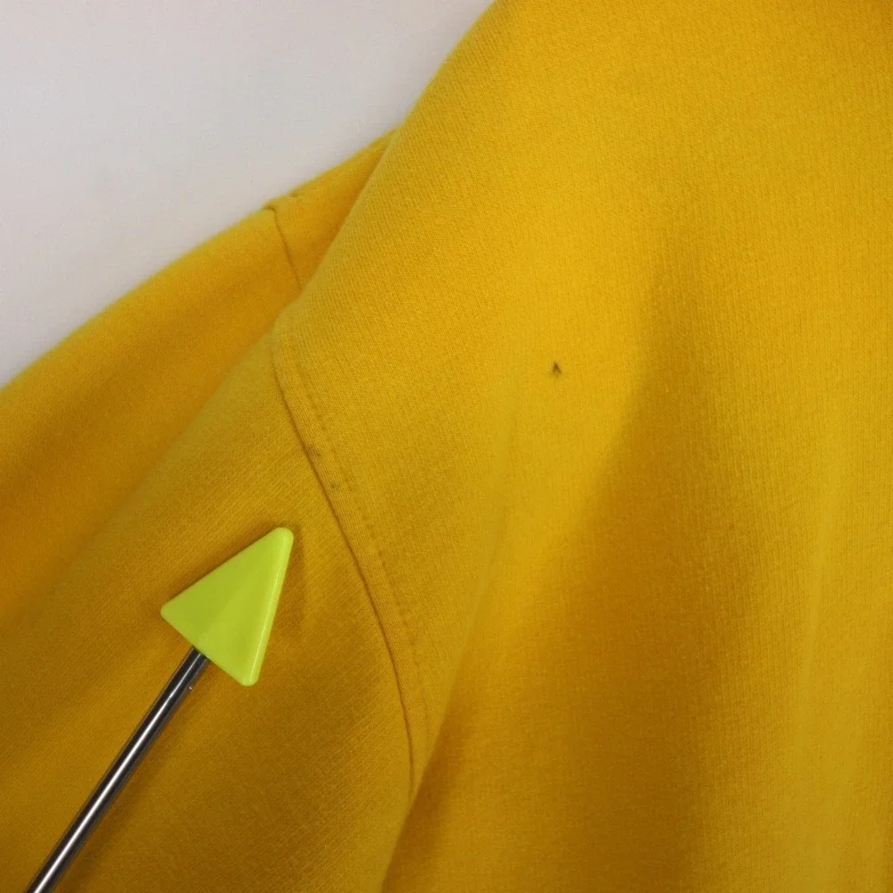 Vintage Nike Hoodie Mens XL Yellow Oregon Patches There Is No Finish Line